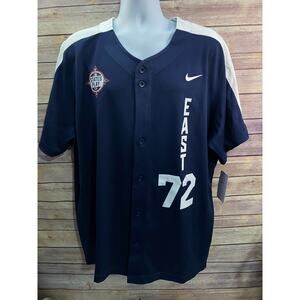Nike Baseball States Play Invitational Jersey Mens 2XL XXL Blue MLB #72